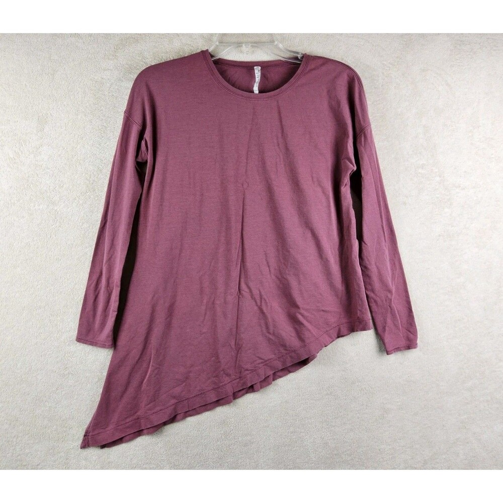 Lululemon Women’s Asymmetrical Long Sleeve Athletic T Shirt Pink Size 2